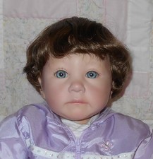 Bell BUSTER Doll Wig SIZE 13/14 BIG LIGHT BROWN Short Hair W/Body  Bangs NWT