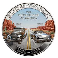 Route 66 Centennial 100 years (1926 - 2026) C...