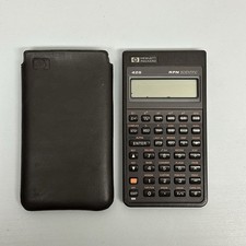 Vintage Hewlett Packard HP 42S RPN Scientific Calculator W/ Case