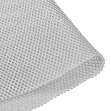 1PCS Speaker Grill Cloth 1x1.45M Polyester Fiber Stereo Mesh Fabric Light Gray