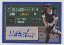 2019 Panini Donruss Bleachers Inc Blue /99 Mitch Garver #BI-MG Auto fm0