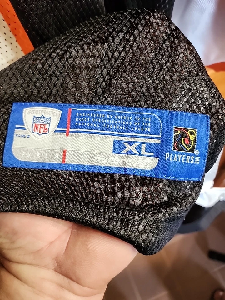 Футболка Cincinnati Bengals No9 Carson Palmer Reebok On Field NFL размер XLarge XL - Изображение 4 из 4