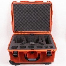 NANUK 950 Orange Wheeled Heavy Duty Protective Hard Travel Case for DJI Drones