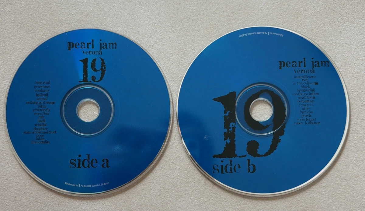 Pearl Jam Live Music CDs for sale | eBay
