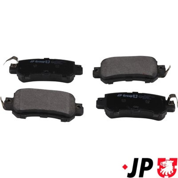 JP Group Bremsbelagsatz Scheibenbremse JP 3863700910 FüR CX Mazda KE GH DK DK2WS-image