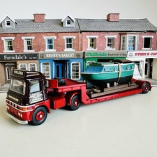 Lledo Trackside 1:76 OO Heavy Haulage Walker ERF Diecast Truck Lorry & Boat Load