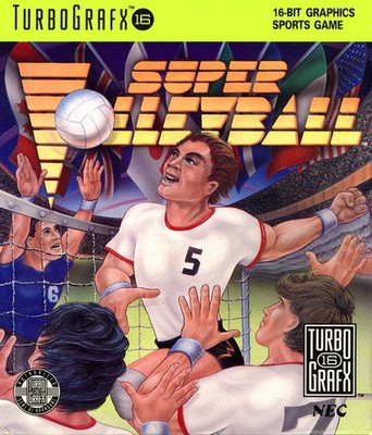 Super Volleyball- Turbografx-16 Game - Complete Game