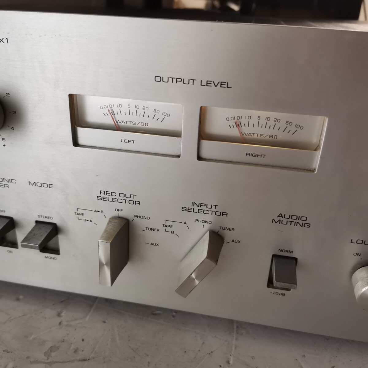 YAMAHA　CA-X1 YAMAHA CA-X1 Integrated amplifier 105W AC100V Premain Amp High-End