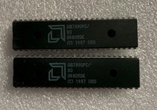 2ea AM7990PC/80 LAN Controller, 1 Channel(s), NMOS, PDIP48