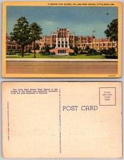 Little Rock Senior High School AR Postcard