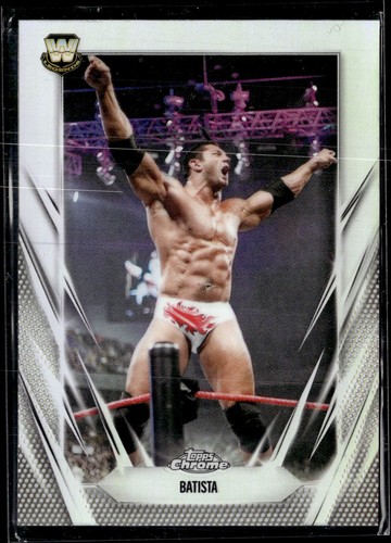 Batista #99 2026 Topps Chrome WWE card