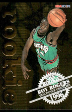 1996-97 NBA Hoops #25 Roy Rogers Rookie RC Vancouver Grizzlies basketball card