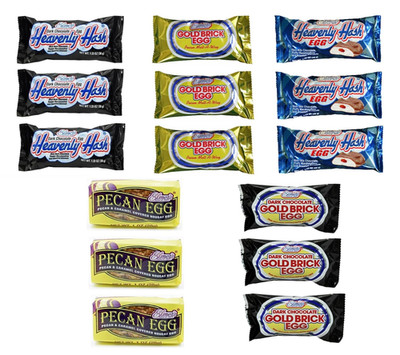 Ultimate Egg Variety Pack - 15 Total Eggs - 3 of Each - Heavenly Hash, Gold Bric