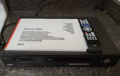 Arcam CDS50 Streaming CD / SACD Player; CDS-50; DAC; Remote