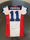 Roscoe Parrish Buffalo Bills NFL Game Used Worn Jersey w/50th Anniversary Patch — photo 1