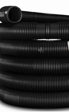 6 m Schwimmbadschlauch Poolschlauch Ø32 mm schwarz Schlauch Solarschlauch