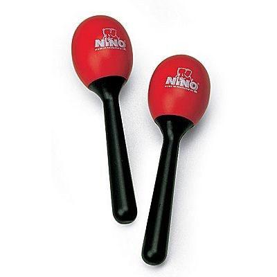 Maracas Nino 569R rot Shaker Rassel Percussion Maraca NEU