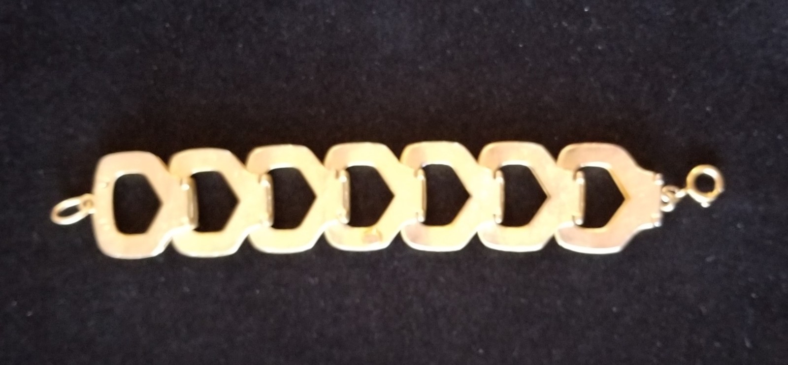 Kenneth Jay Lane Vintage Textured Hammered Chunky… - image 3