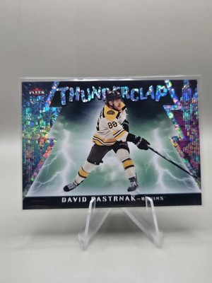 2024-25 Upper Deck Fleer Ultra Thunderclap David Pastrnak #TC12OF20 READ 04yf