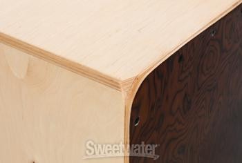 Meinl Percussion Snarecraft Cajon - Burl Wood