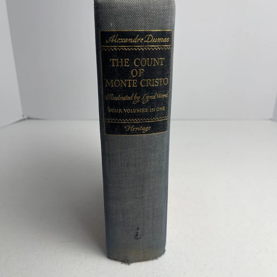 Редкий Граф Монте-Кристо Александр Дюма, 1941 Heritage Press - Изображение 2 из 4