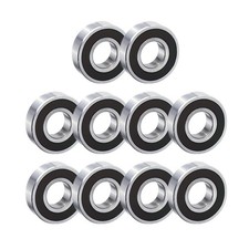 10pcs 6000-2RS Double Rubber Seal Bearings 10x26x8mm Deep Groove Ball Bearing...