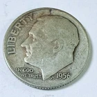 1956-D Roosevelt Dime 90% Silver Coin Circulated Coin #6201