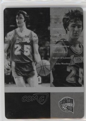 2009 Basketball Hall of Fame Printing Plate Black 1/1 Gail Goodrich #3 HOF k4s