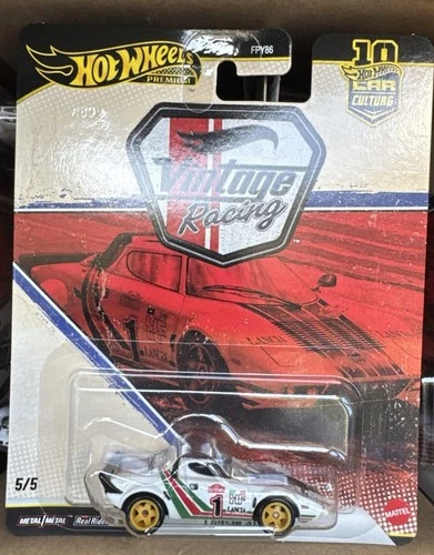 2026 Hot Wheels Premium Vintage Racing ' Lancia Stratos  IN HAND