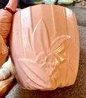 McCoy Pottery Pink Lotus Flower Jardiniere 6.5 Tall 1947 MCM great condition