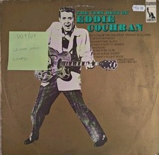 Eddie Cochran Very Best Of Vinyl Record VG+/G+ LBS83337 I 1970
