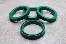 4x SET Zentrierringe Distanzringe 73,1mm x 59,6 mm dunkelgrün für Alufelgen
