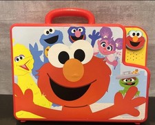 Sesame Street Elmo s Learning Letters Talking Activity Board Toy Red Complete