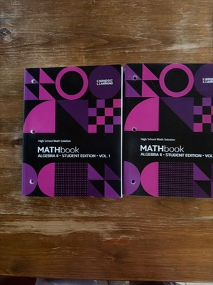 MATHbook Algebra II Student Edition Vol. 1 & 2