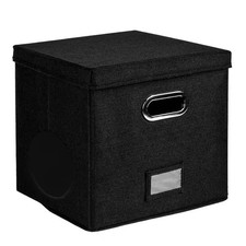 12-Inch Vinyl Record Storage Box with Lids Handles Practical LP Record1040