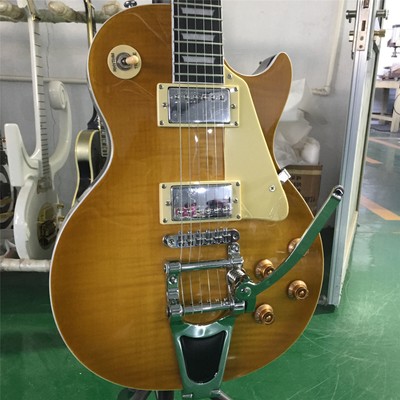 6 String   Electric Guitar Jazz Bridge Solid Body HH Pickup Chrome Hardware