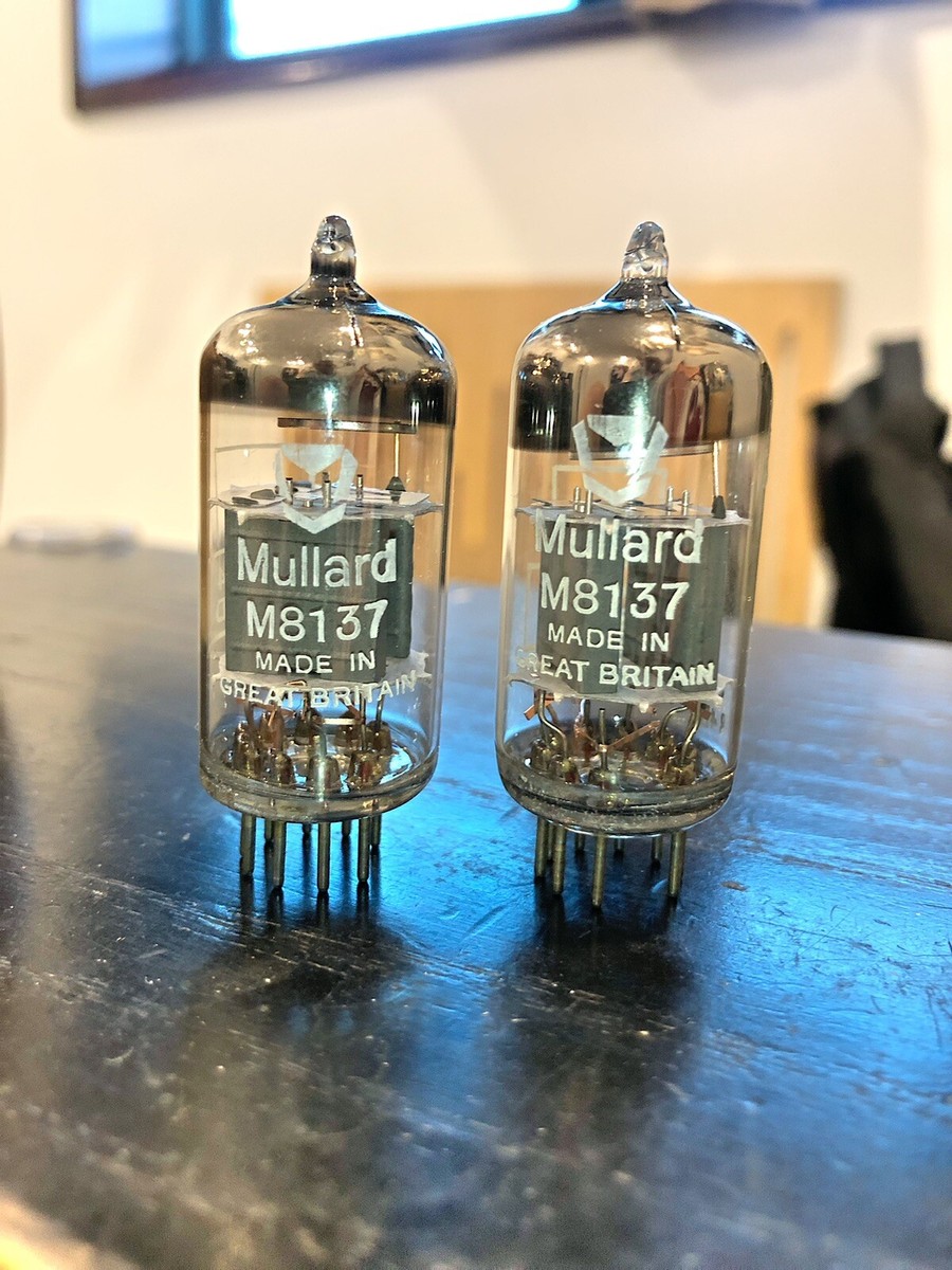Mullard M8137 CV4004 12ax7 CV492 O getter Excellent Sounding | eBay