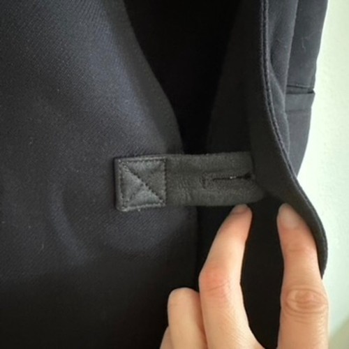Helmut Lang Black Asymmetrical Long Vest Size P - Picture 8 of 14