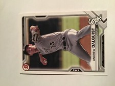 2021 Bowman Prospects Paper Base #BP-64 Andrew Dalquist - Chicago White Sox