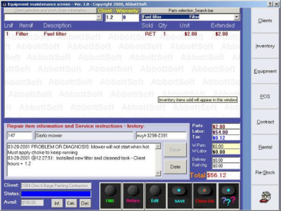 Motorcycle Sales- Repair shop business professional software