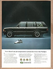 1993 Range Rover Print Ad; "Now there's air suspension..."
