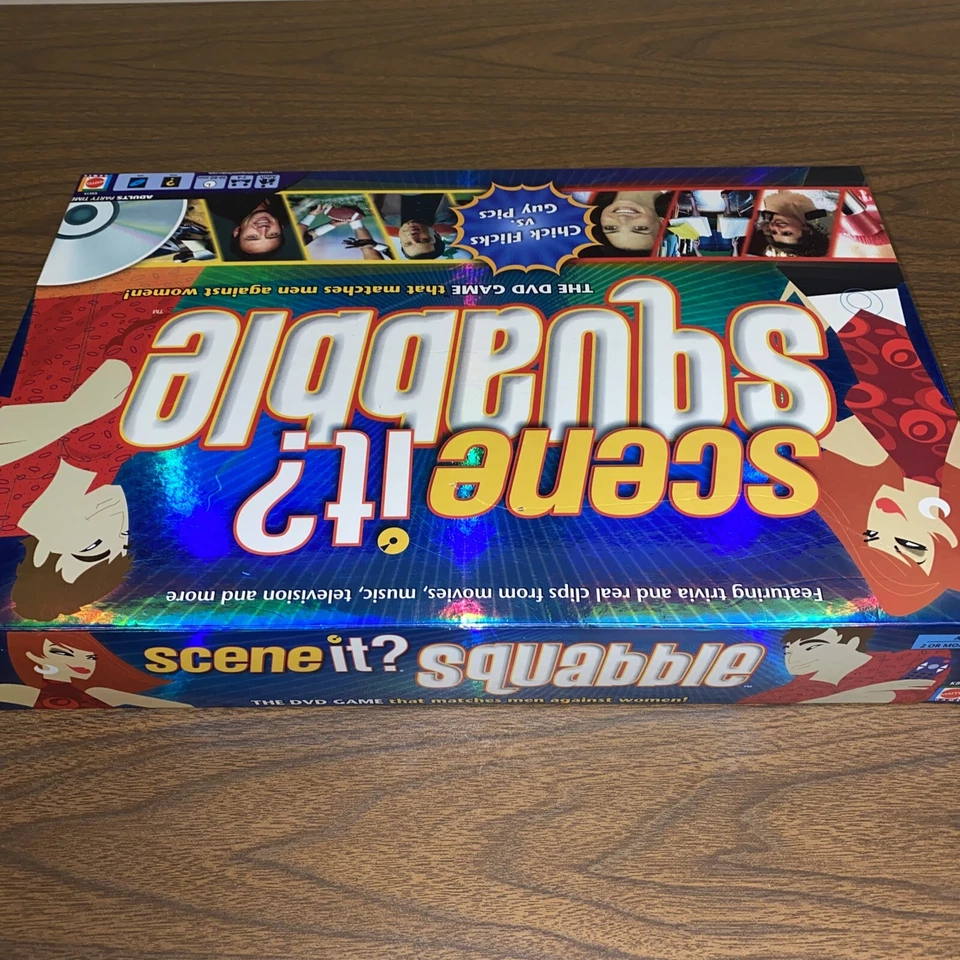 Scene It? Squabble Men Against Women Hours Of Fun 100% Complete - Image 4 of 4