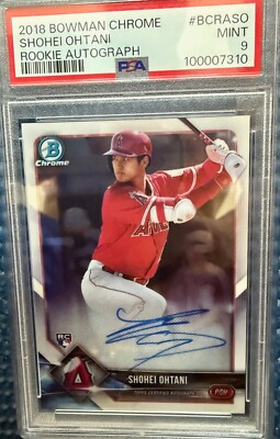 2018 Bowman Chrome - Chrome Rookie Autographs Shohei Ohtani