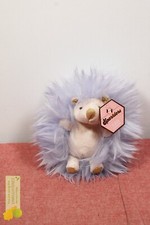 FAO Schwarz 6" Sparklers Lavender Gold Hedgehog Toy Plush