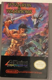 Wizards & Warriors Nintendo NES Acclaim solo cartuccia testata funzionante