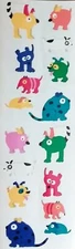 Mrs Grossman ENDORFUN PETS  2000 Stickers dogs