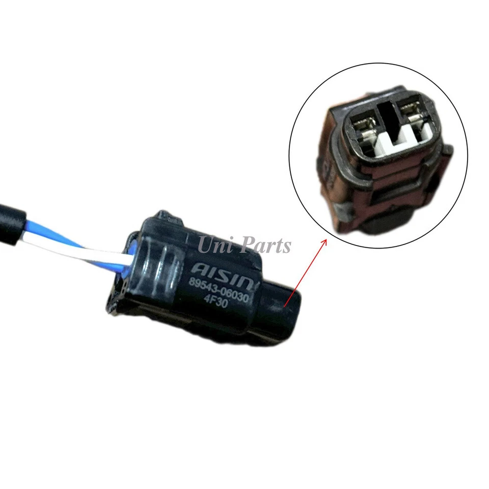 Sensor de velocidad de rueda ABS delantero izquierdo OEM AISIN 89543-06030 para Toyota Camry LEXUS Foto 4 de 4