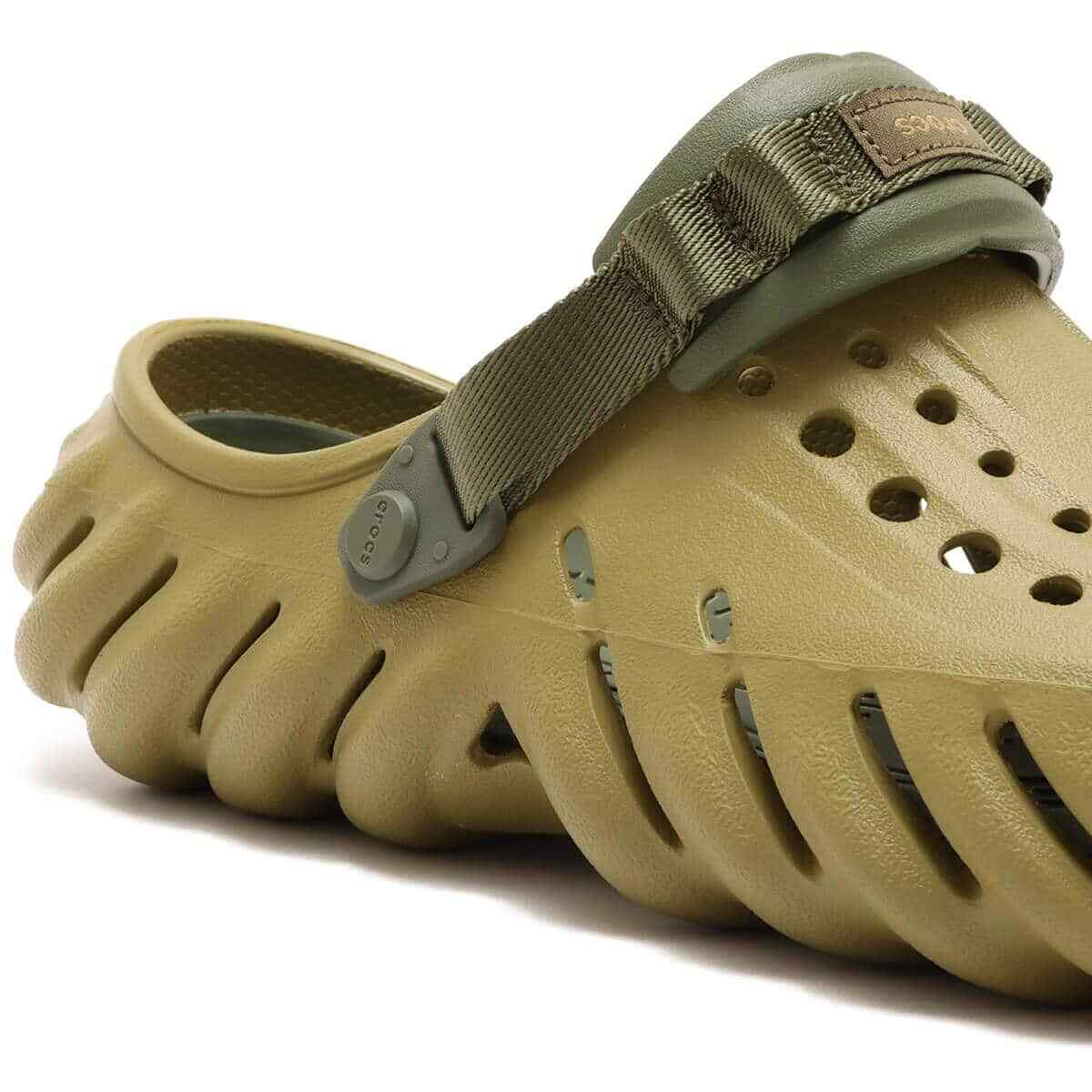 ラモス EU36/23cm Crocs Echo Clog Aloe 207937-3UA Men's Women's US size M4 W6