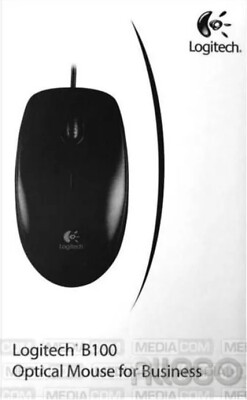 Logitech B100 Optical Maus für Business 
