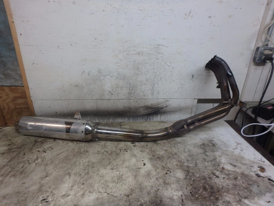 Kawasaki Ninja ZX-6R ZX600-G ZX 1998 sistema de escape completo tubos Vance & Hines Foto 2 de 4